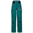 Spodnie damskie Ortovox W's 3L Deep Shell Pants zielony PacificGreen