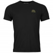Koszulka męska Ortovox 120 Cool Tec Mtn Stripe Ts M czarny black raven