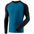 Koszulka męska Dynafit Alpine Pro M L/S Tee czarny Black Out Reef
