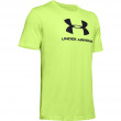 Koszulka Under Armour Sportstyle Logo SS zielony LimeFizz//Black