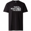 Koszulka męska The North Face M S/S Woodcut Dome Tee czarny