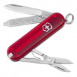 Składany nóż Victorinox Classic SD czerwony przezroczysty TransRed