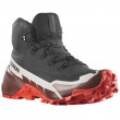 Męskie buty turystyczne Salomon Cross Hike 2 Mid Gore-Tex czarny/czerwony Black