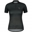 Damska koszulka kolarska Scott Endurance 30 SS czarny/szary black/dark grey