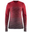 Damska koszulka Craft Wool Comfort czerwony