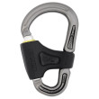 Karabinek DMM Belay Master szary/żółty Titanium/Lime