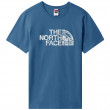 Koszulka męska The North Face Woodcut Dome Tee-Eu ciemnoniebieski Banff Blue