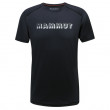 Koszulka męska Mammut Splide Logo T-Shirt Men czarny/szary black