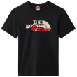 Koszulka męska The North Face Mountain Line Tee - Eu czarny/szary Tnf Black