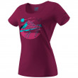 Koszulka damska Dynafit Artist Series Co T-Shirt W bordowy BeetRed/Hike