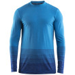 Męska koszulka Craft Wool Comfort niebieski Blue