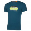 Koszulka męska La Sportiva Van T-Shirt M niebieski/żółty Storm Blue