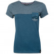 Koszulka damska Chillaz Street szary/niebieski Darkblue