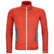 Męska bluza Ortovox Fleece Light Jacket M 2023 czerwony/niebieski cengia rossa