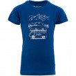 T-shirt dziecięcy Alpine Pro Badamo niebieski blue