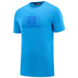 Koszulka męska Salomon Blend Logo Ss Tee M jasnoniebieski Blithe