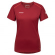 Koszulka damska Mammut Sertig T-Shirt Women czerwony blood red-hot red