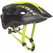 Kask rowerowy Scott Supra 2022 czarny/zielony black/radium yellow fade