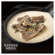 Gotowe jedzenie Expres menu Wołowina z sosem chrzanowym