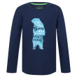 T-shirt dziecięcy Loap Ibsen niebieski