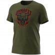 Koszulka męska Dynafit Graphic Co M S/S Tee zielony/czarny Green