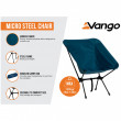 Krzesło Vango Micro Steel Chair