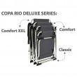 Fotel Bo-Camp Copa Rio Comfort Deluxe Grey