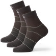 Skarpetki Zulu Sport Men 3-pack czarny Black/Black/Gray