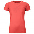 Damska koszulka Ortovox W's 120 Tec Lafatscher Topo T-Shirt różowy Coral