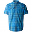 Koszula męska The North Face S/S Pine Knot Shirt niebieski SHADY BLUE PLAID