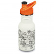 Butelka dla dziecka Klean Kanteen Classic Sport 355 ml biały