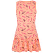 Sukienki dla dziewczynek Loap Bazu pomarańczowy DFlower/Pink