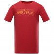 Koszulka męska Alpine Pro Abic 9 czerwony Burgundy