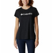 Koszulka damska Columbia Trek Ss Graphic Tee czarny Black Heather, Gem Columbia