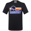 Koszulka męska Marmot Coastal Tee SS czarny Black