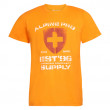 Koszulka męska Alpine Pro Zagar pomarańczowy Orange