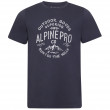 Koszulka męska Alpine Pro Uneg 9 ciemnoniebieski Blue