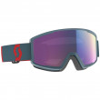 Gogle narciarskie Scott Factor Pro szary/czarny neon red/aruba green