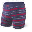 Bokserki Saxx Ultra Boxer Brief Fly niebieski NavySummitStripe