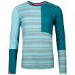 Damska koszulka Ortovox W's 185 Rock'N'Wool Long Sleeve jasnoniebieski IceWaterfall