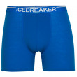 Męskie bokserki Icebreaker Mens Anatomica Boxers niebieski/biały lazurite