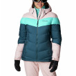 Kurtka zimowa damska Columbia Abbott Peak™ Insulated Jacket niebieski Night Wave, Dusty Pink, Bright Aqua