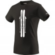 Koszulka męska Dynafit Graphic Co M S/S Tee czarny/biały black out/SKIS