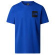 Koszulka męska The North Face M S/S Fine Tee niebieski Tnf Blue/Tnf Black