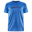 Koszulka męska Craft CORE Unify Logo niebieski/jasnoniebieski Sarek