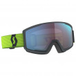 Gogle narciarskie Scott Factor Pro czarny/zielony team blue/ultralime yellow