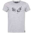 Koszulka męska Chillaz T-Shirt Feel The Spirit ll zarys GrayMelange