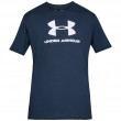 Koszulka męska Under Armour Sportstyle Logo SS niebieski/biały Academy/White