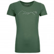 Koszulka damska Ortovox Merino Mountain Ts W zielony Green Forest