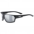 Okulary przeciwsłoneczne Uvex Sportstyle 233 P czarny Black Mat / Polavision Litemirror Silver